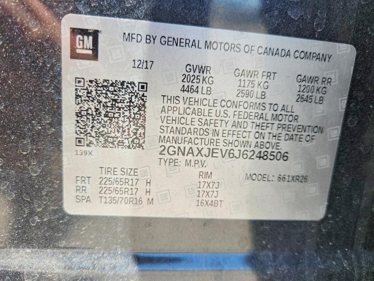 Chevrolet Equinox Lt