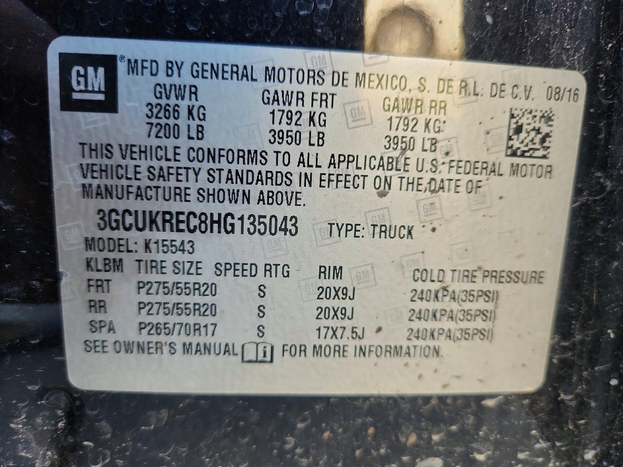 Chevrolet Silverado K1500 Lt