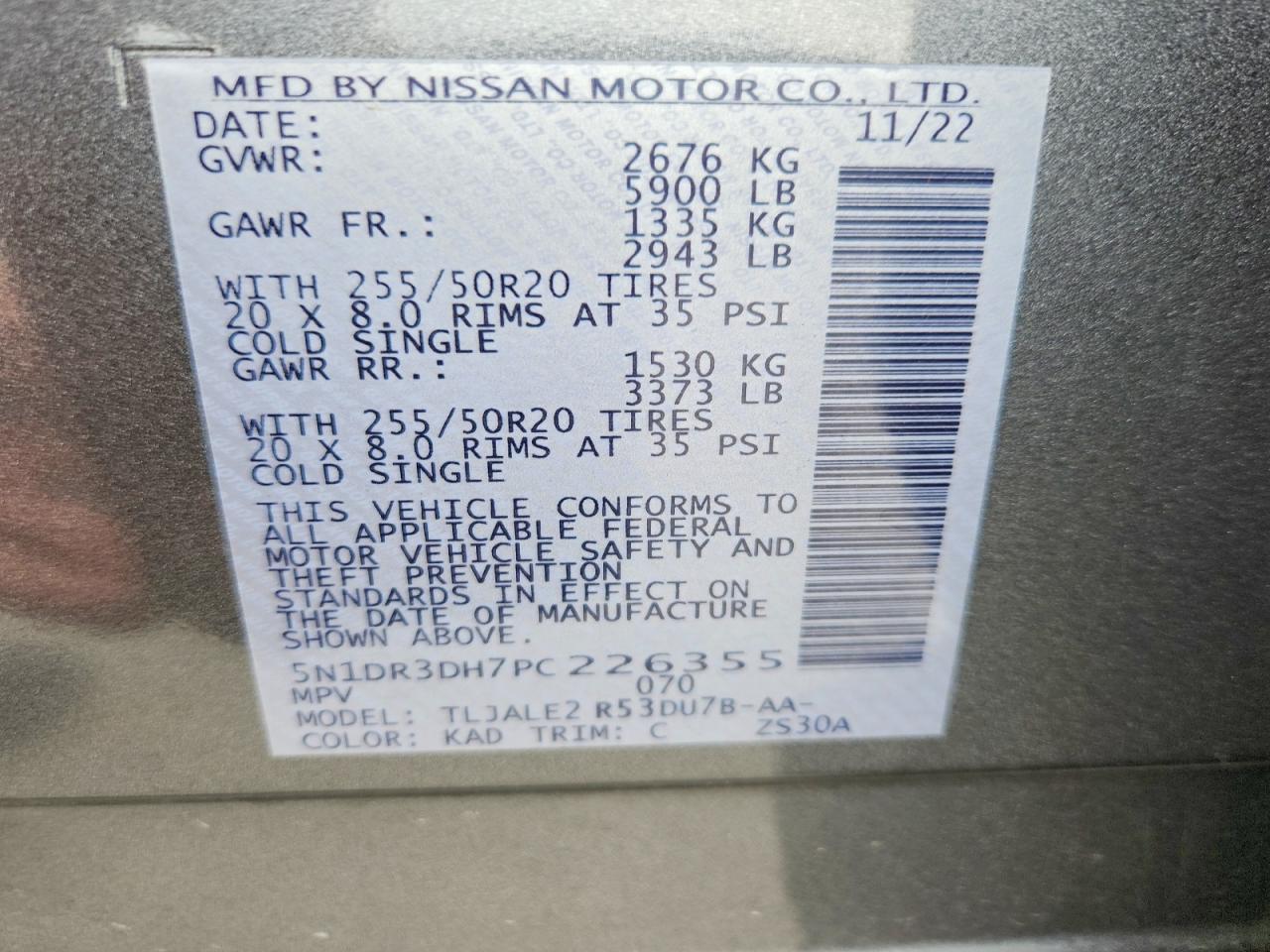 Nissan Pathfinder Platinum