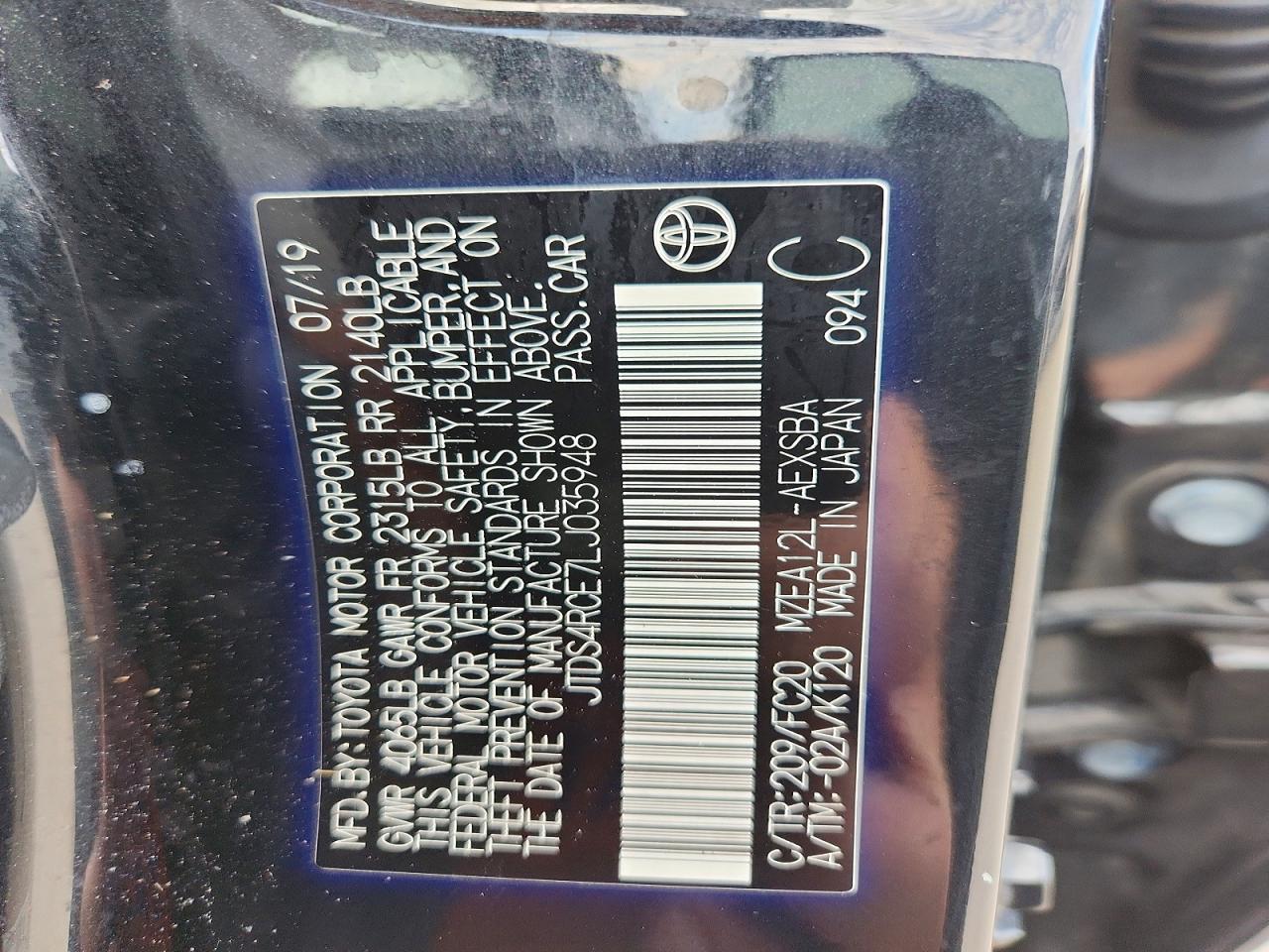 Toyota Corolla Se