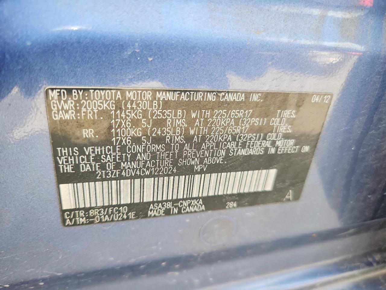 Toyota RAV4 Base