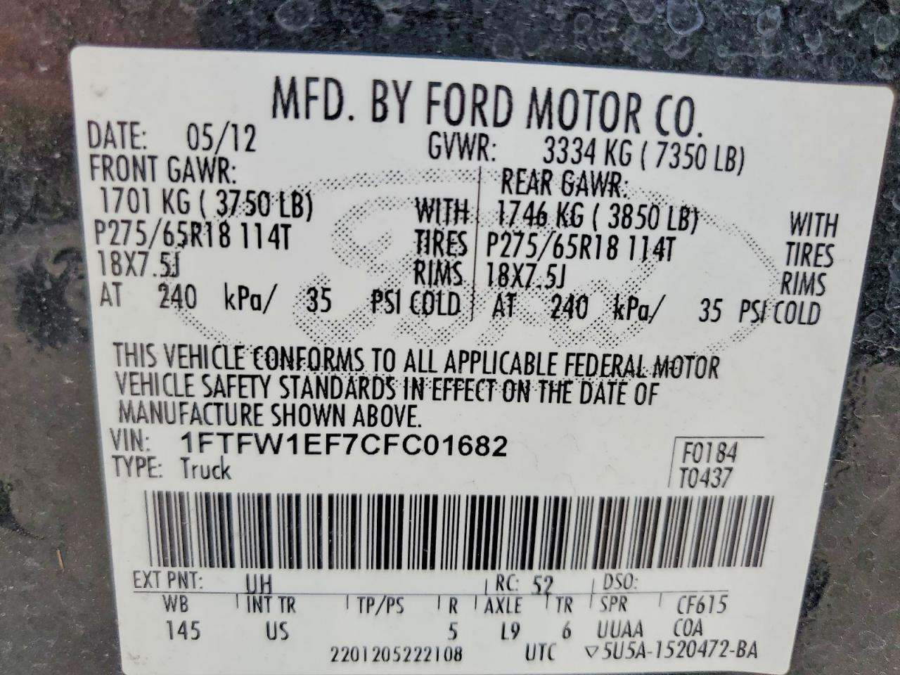Ford F-150 Supercrew
