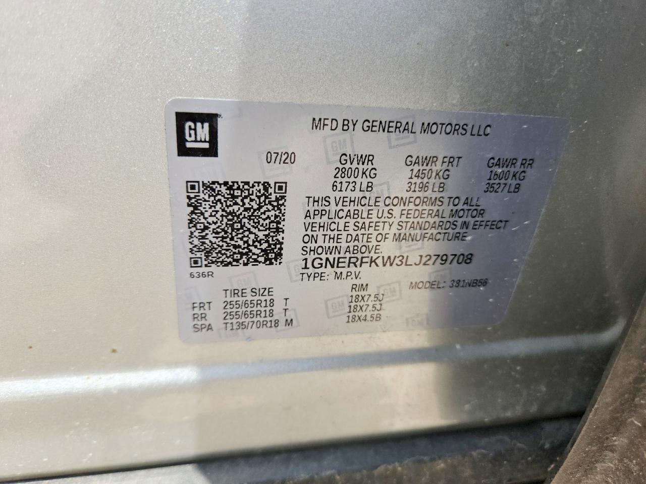 Chevrolet Traverse Ls