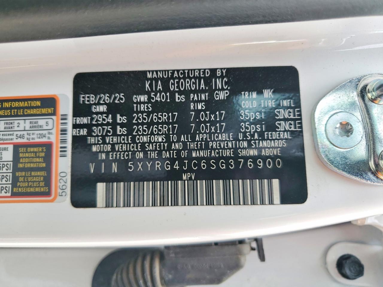 Kia Sorento Lx