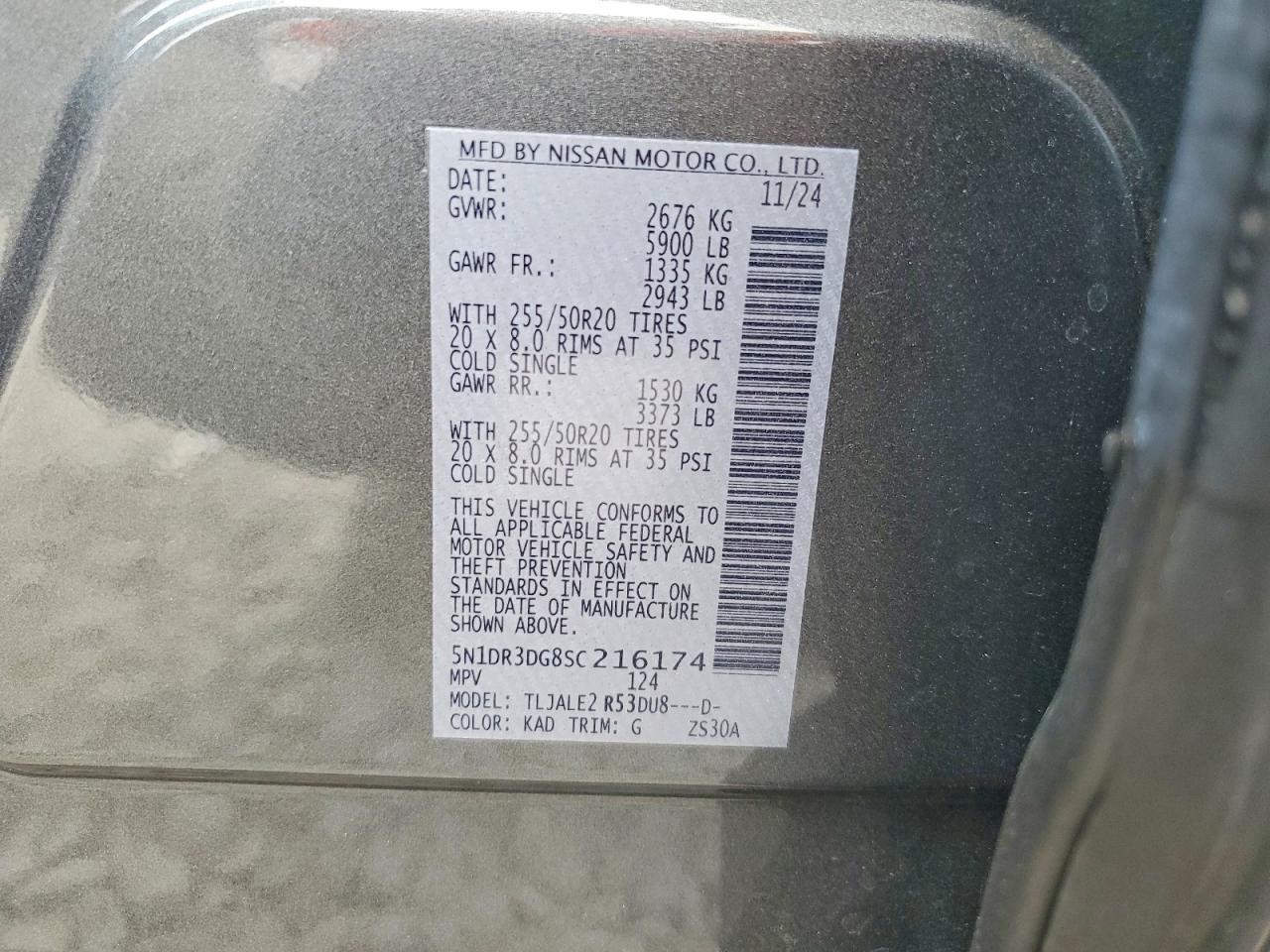 Nissan Pathfinder Platinum