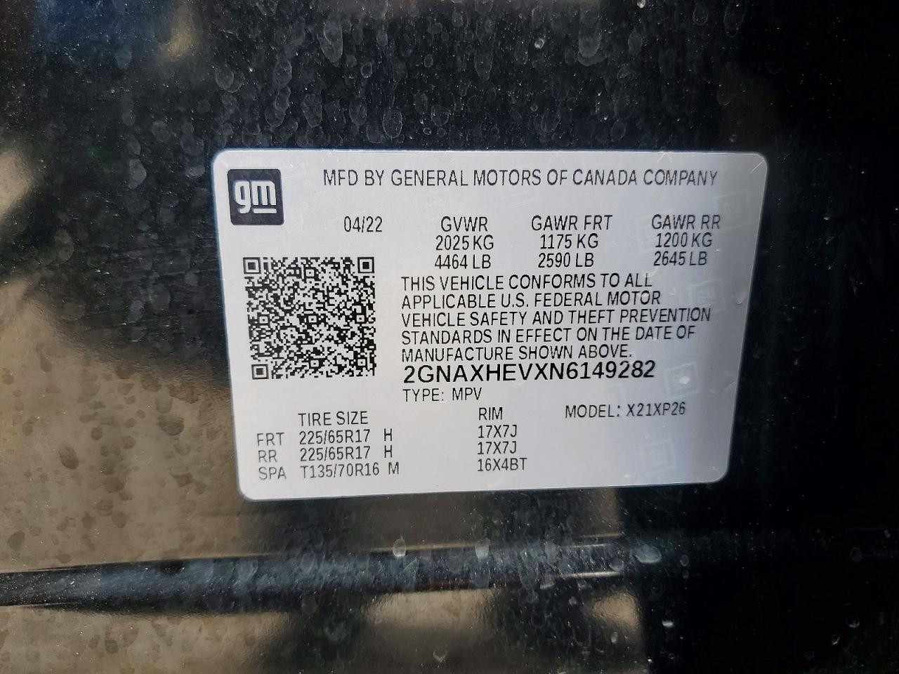 Chevrolet Equinox Ls