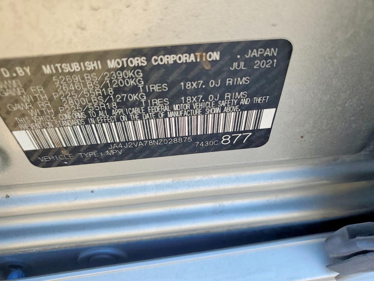 Mitsubishi Outlander Sel
