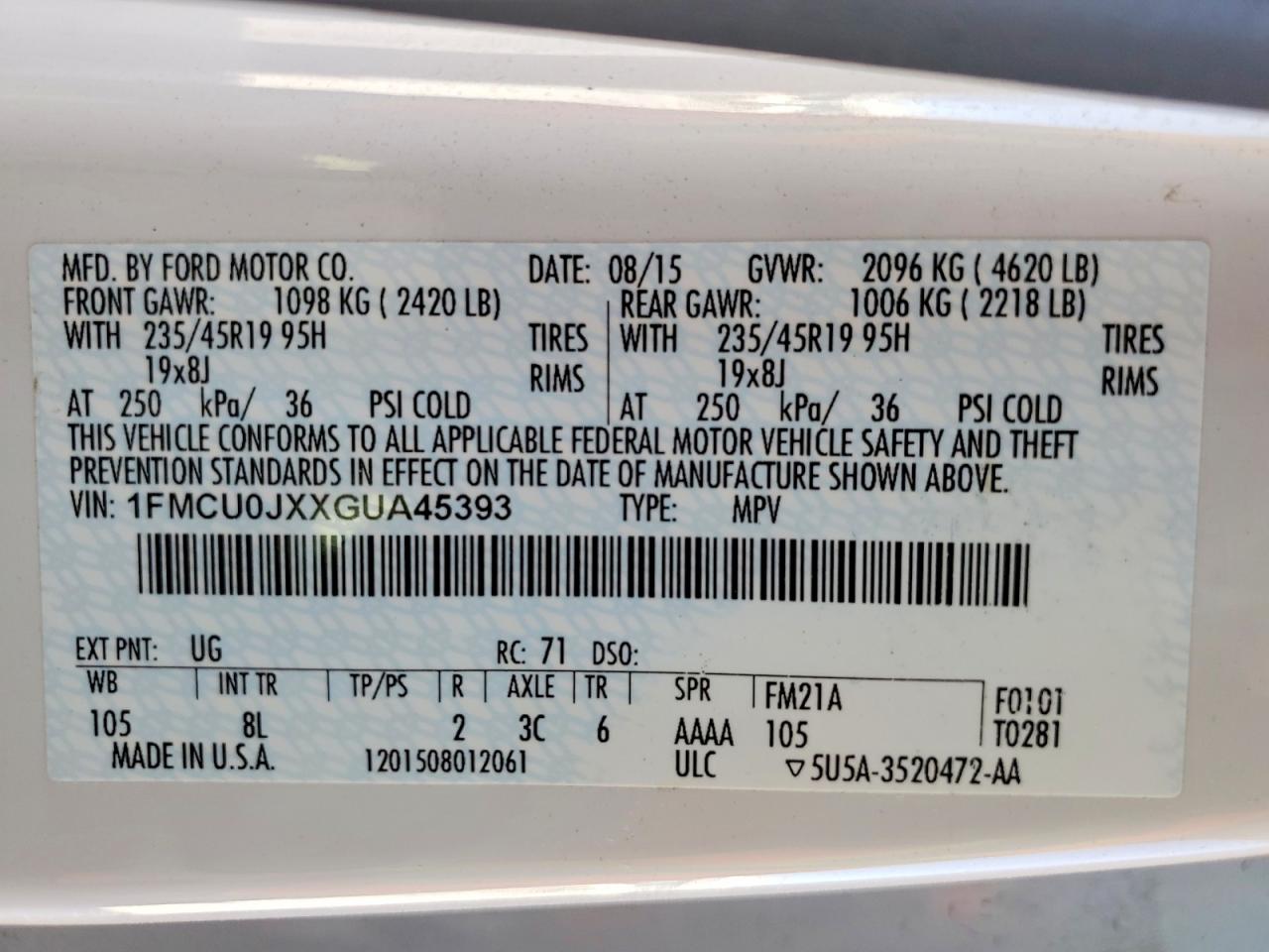 Ford Escape Titanium