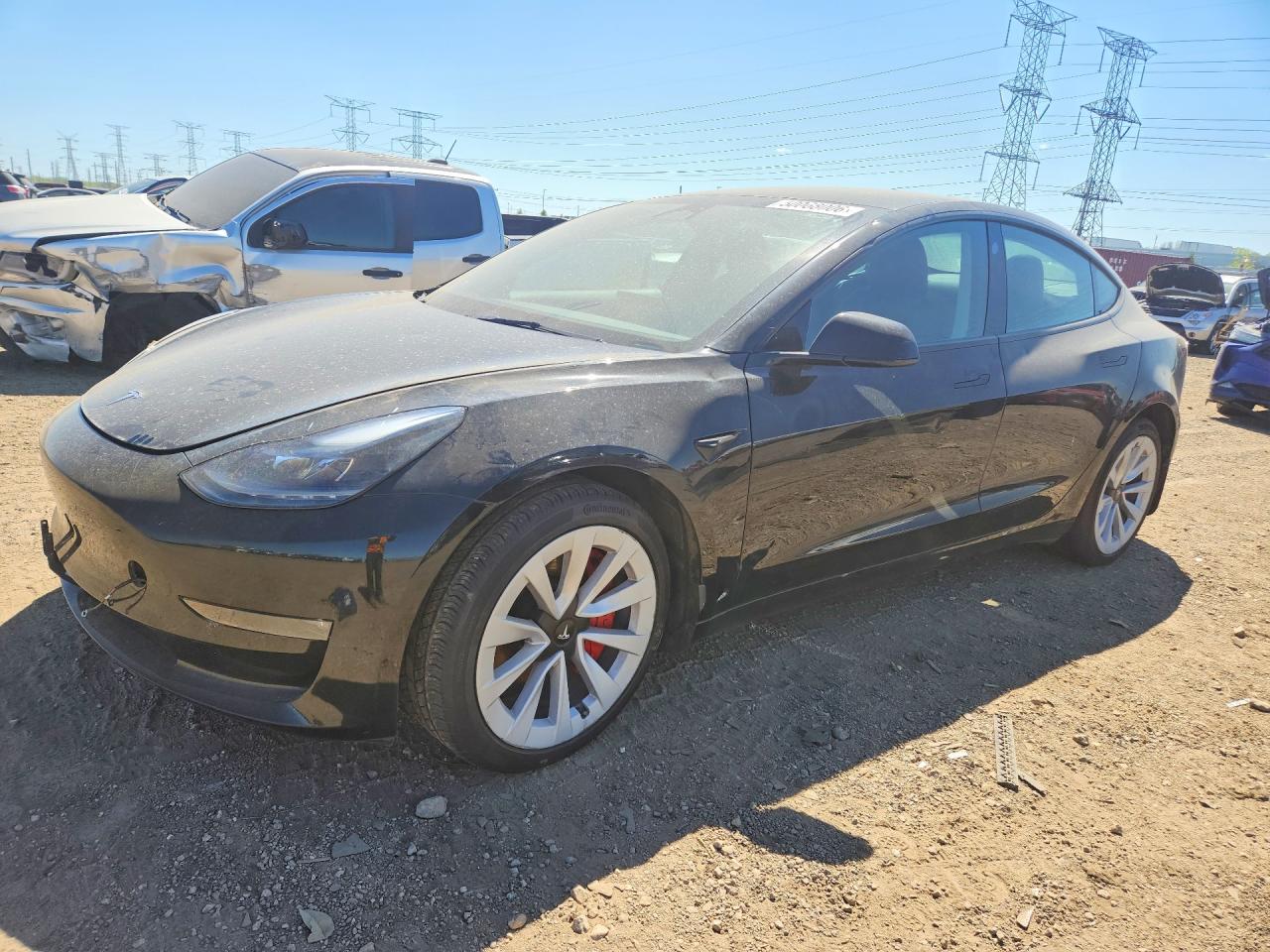 Salvage Tesla Model 3 Image