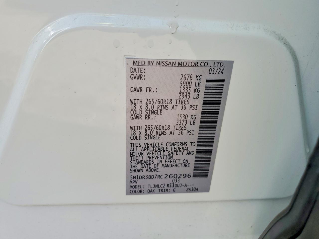 Nissan Pathfinder Rock Creek