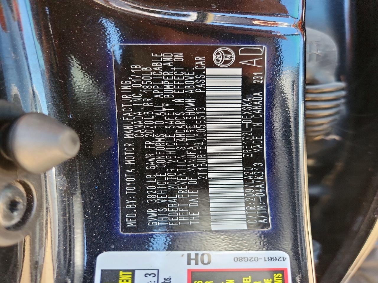 Toyota Corolla Xse