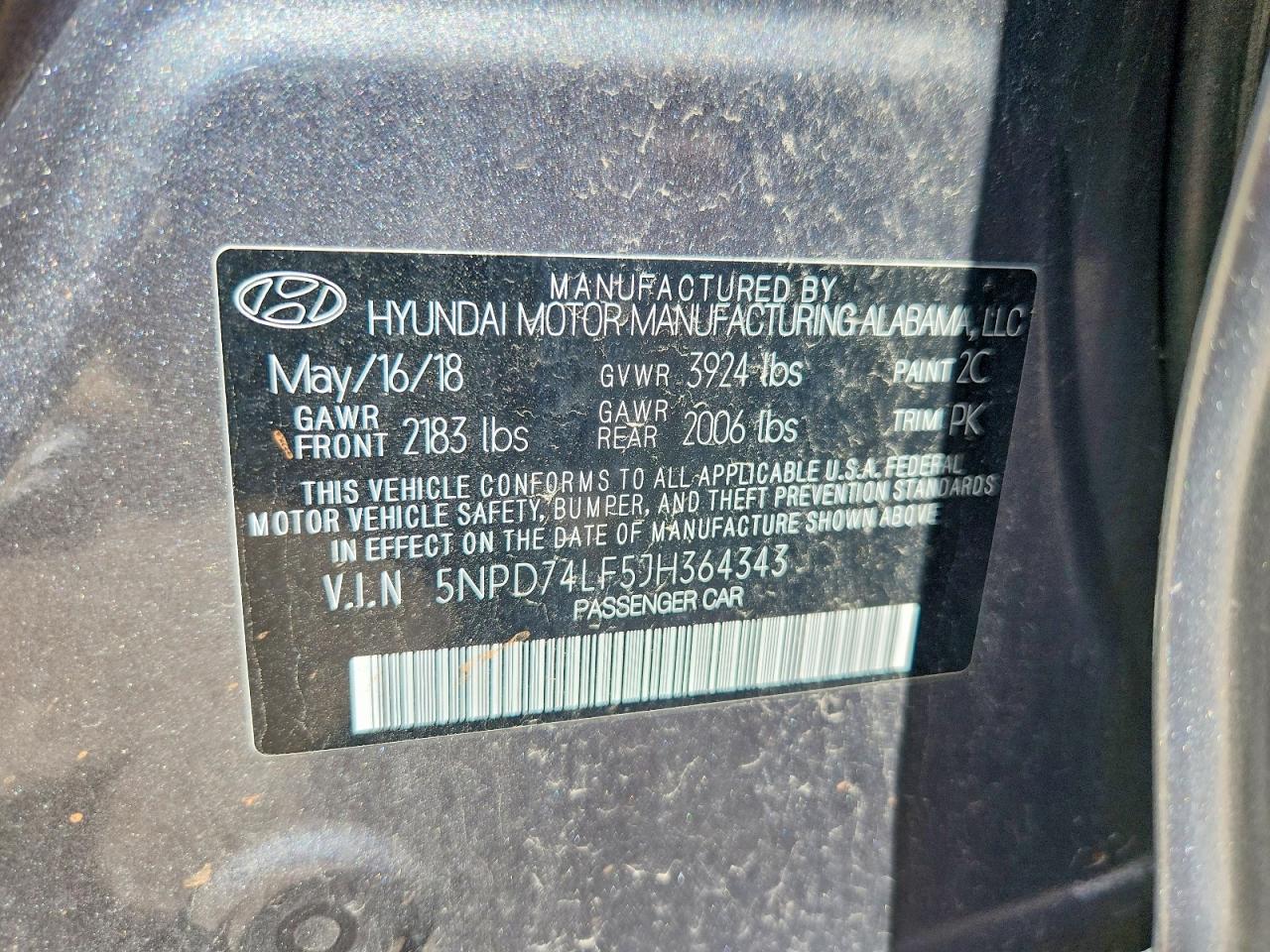 Hyundai ELANTRA Se