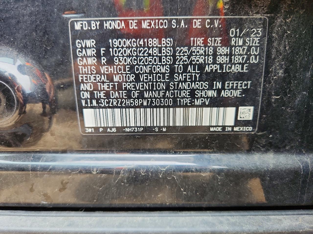 Honda HR-V Sport