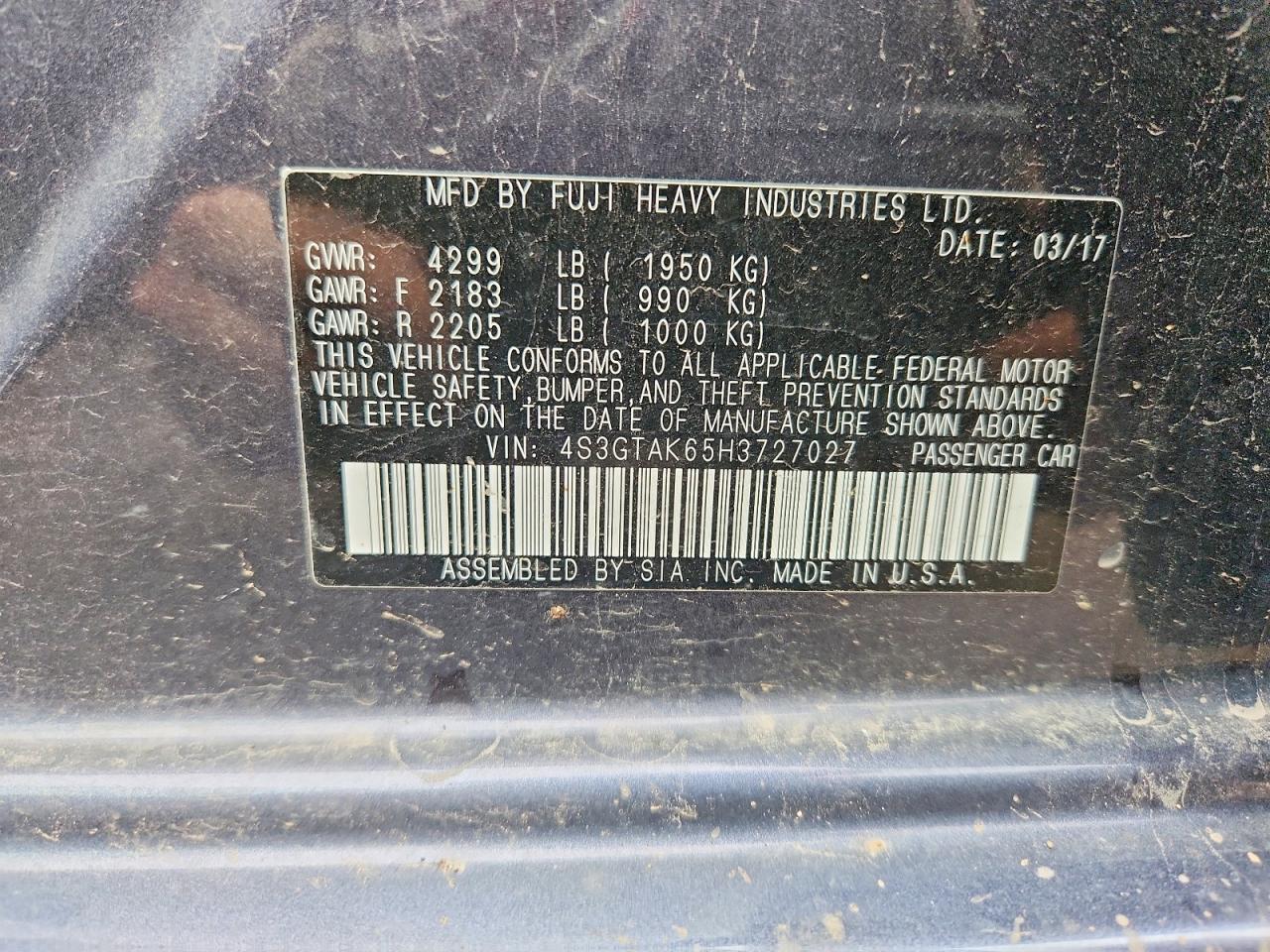 Subaru Impreza Sport