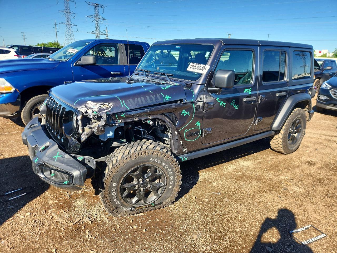 Salvage Jeep Wrangler Image