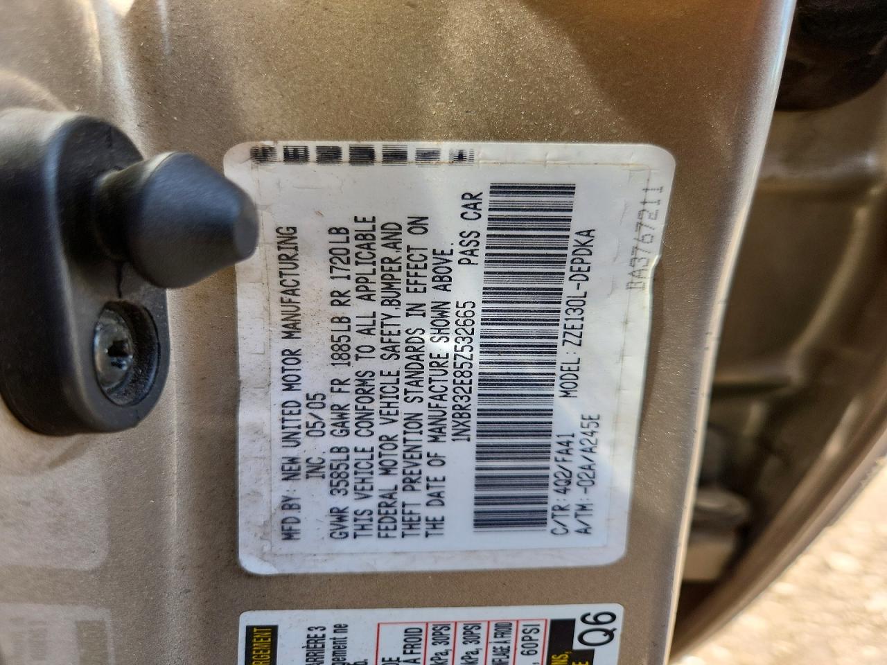 Toyota Corolla Ce