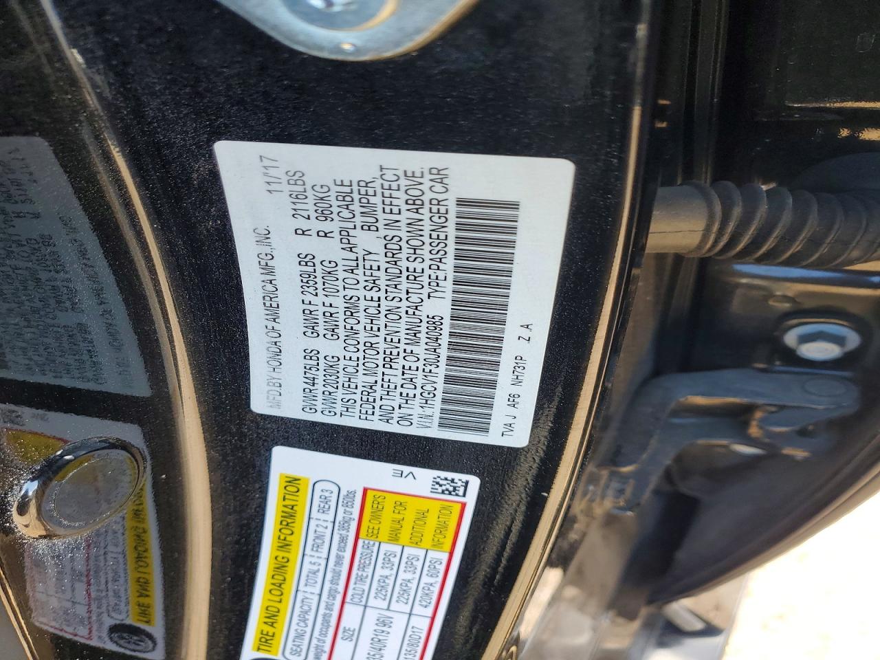 Honda Accord Sport