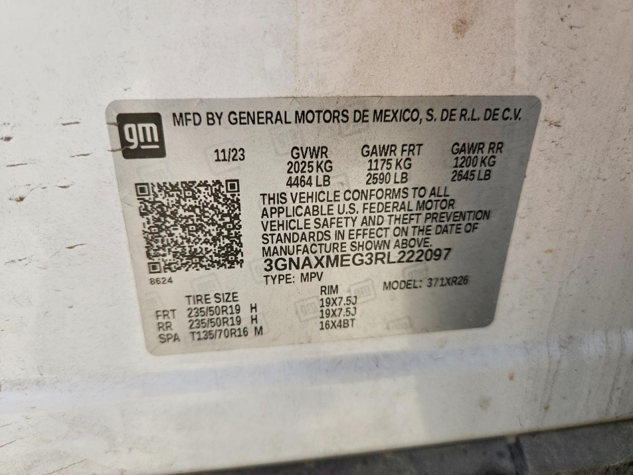 Chevrolet Equinox Rs