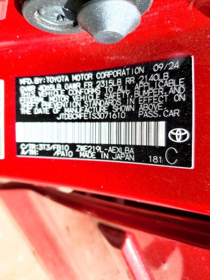 Toyota Corolla Le