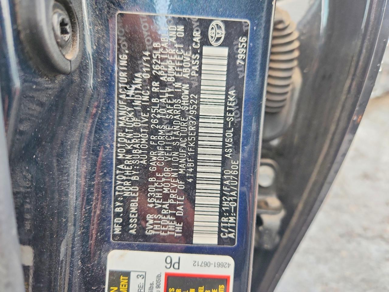 Toyota Camry L
