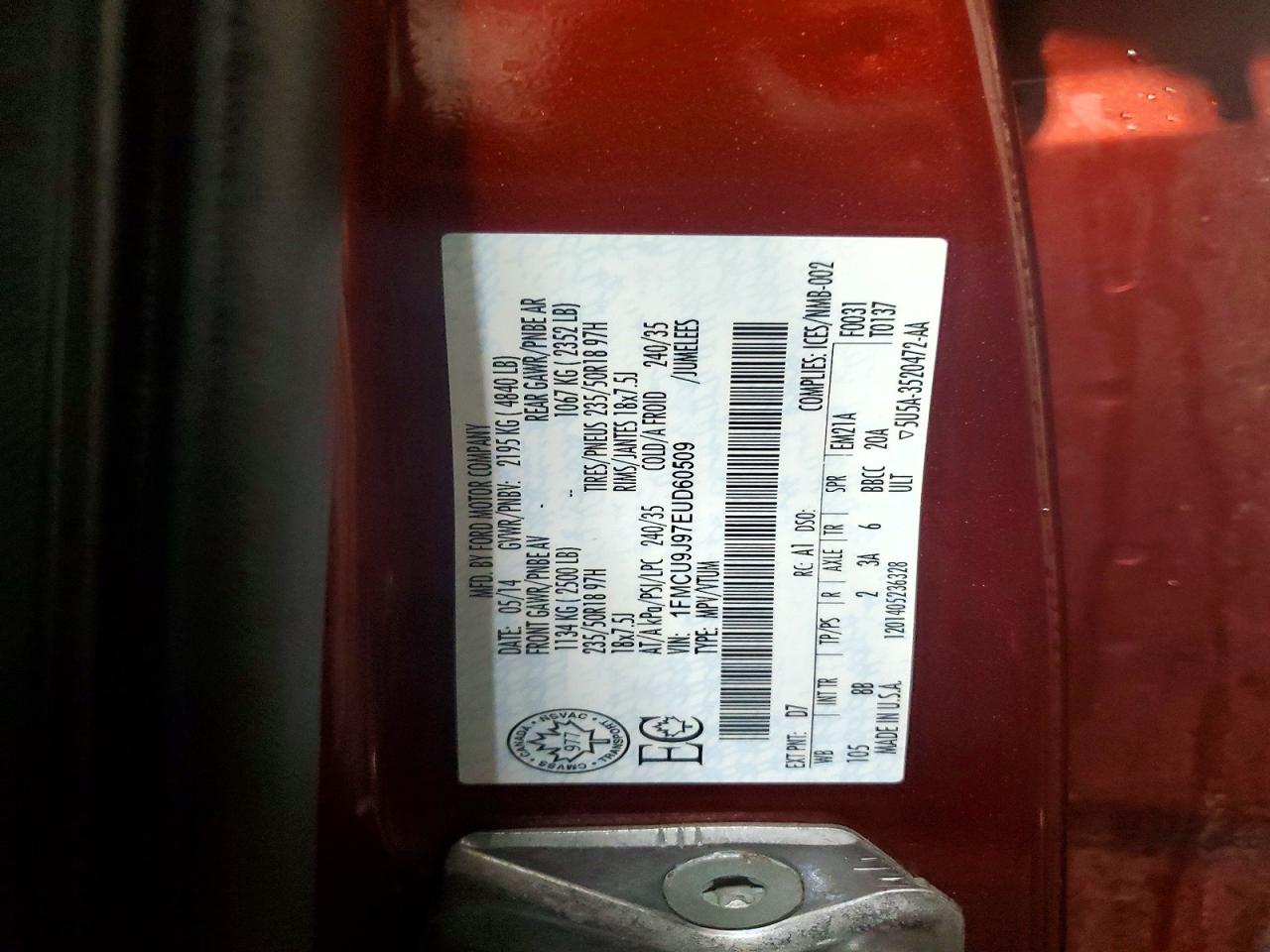 Ford Escape Titanium