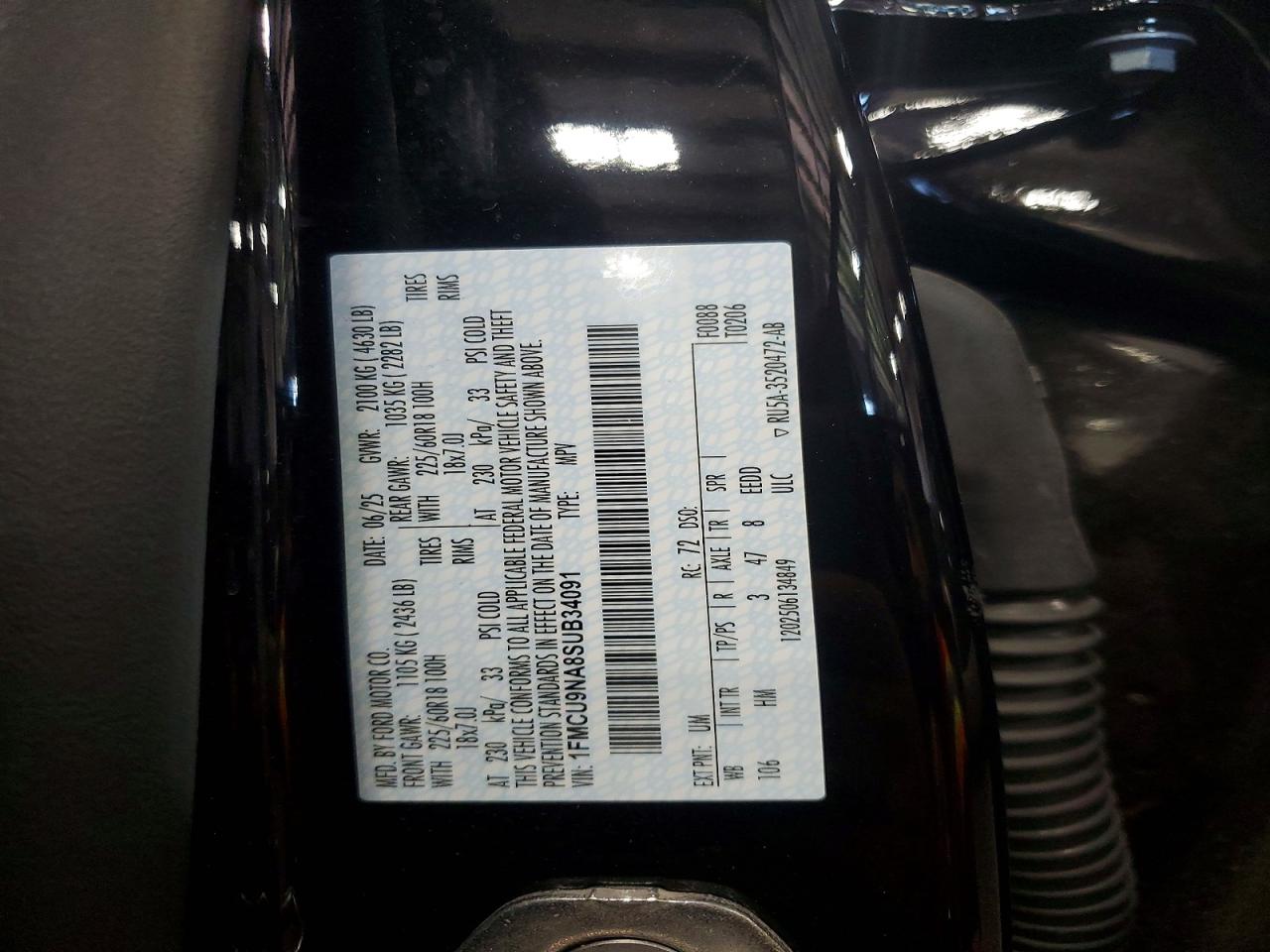 Ford Escape St Line Select