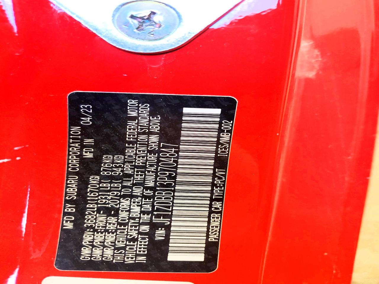 Subaru BRZ Premium
