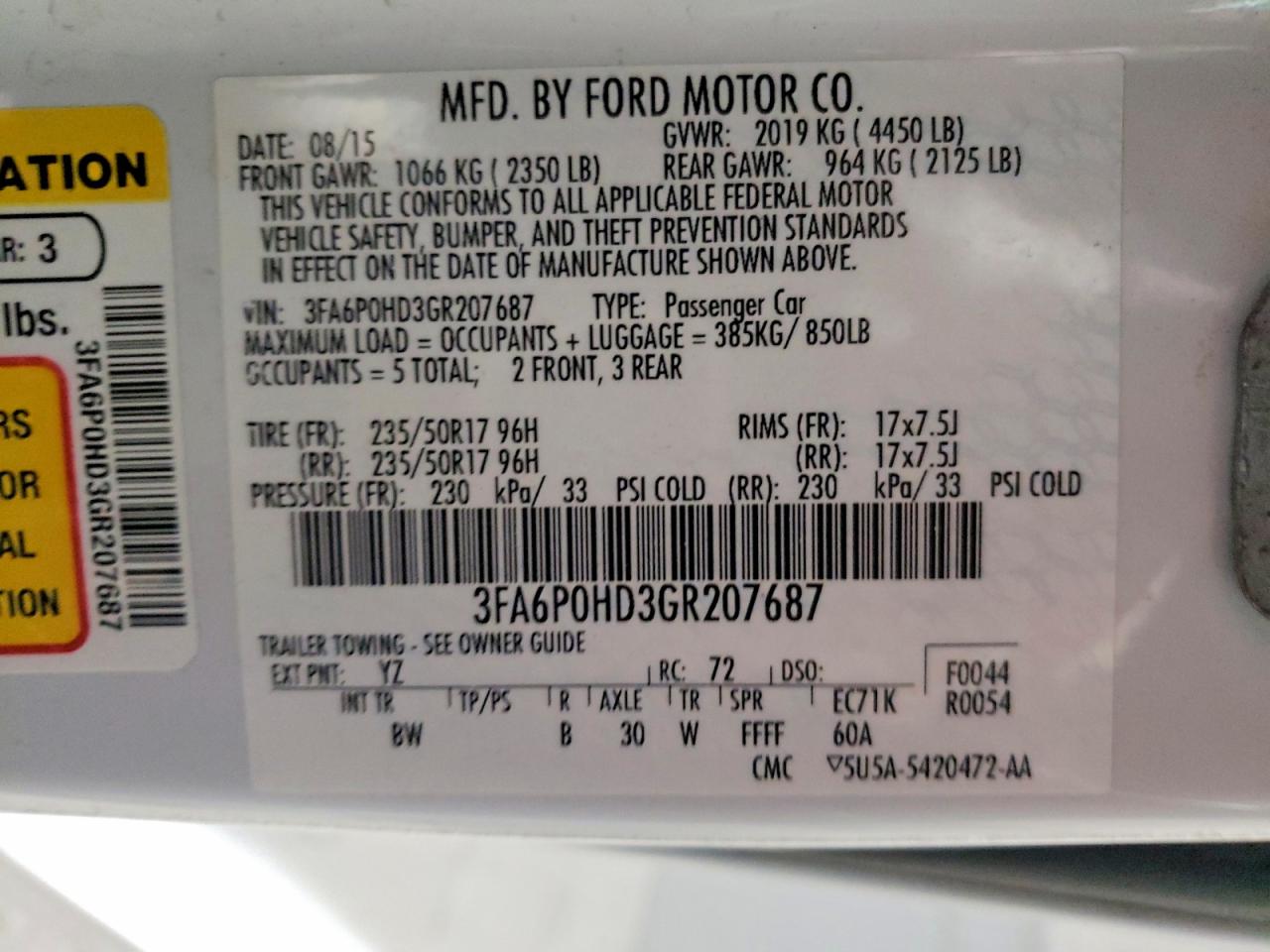 Ford Fusion Se