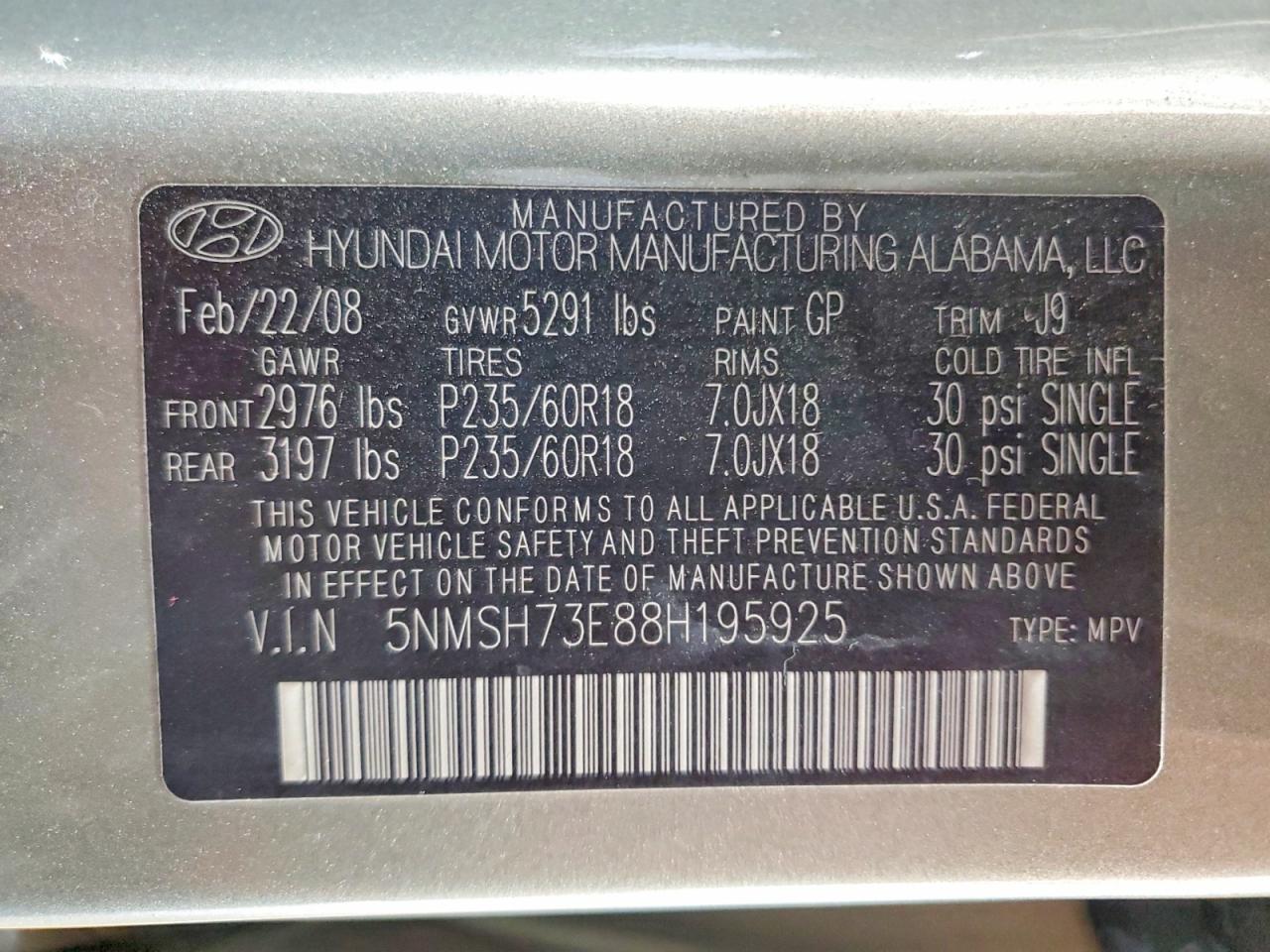 Hyundai SANTA FE Se