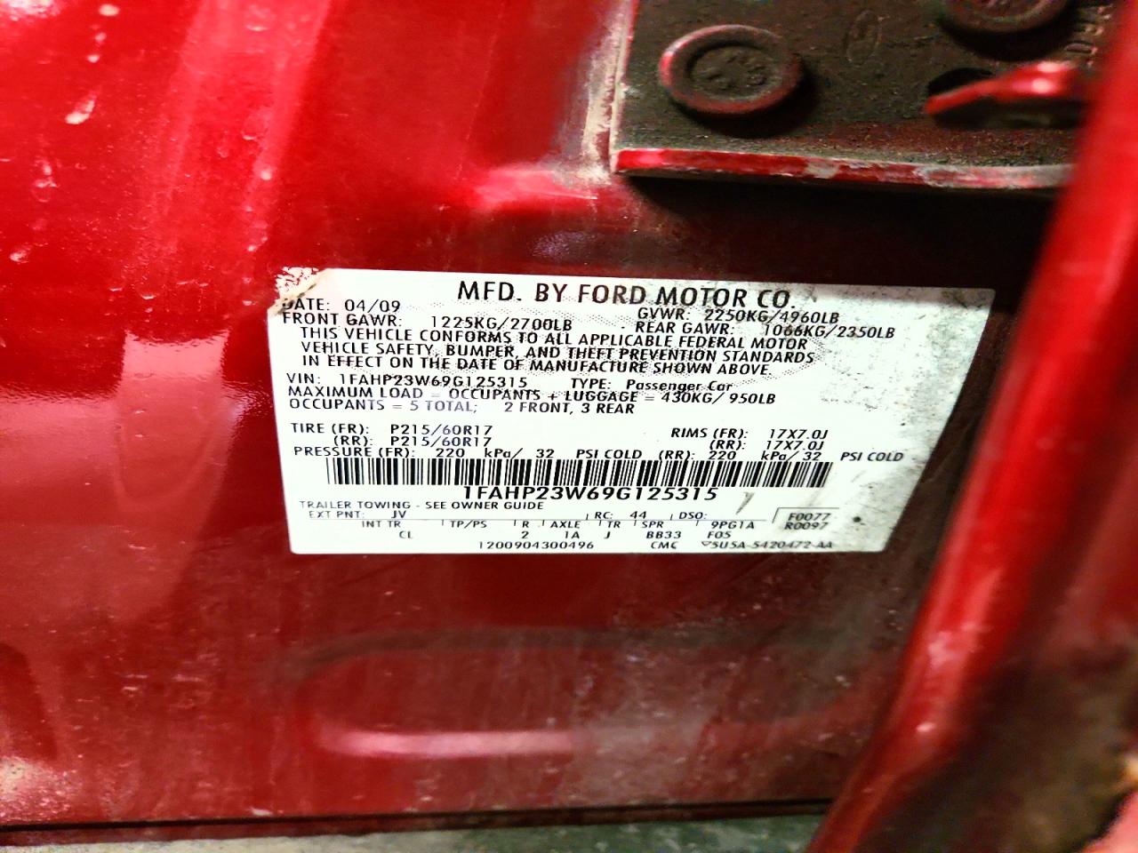 Ford Taurus Se