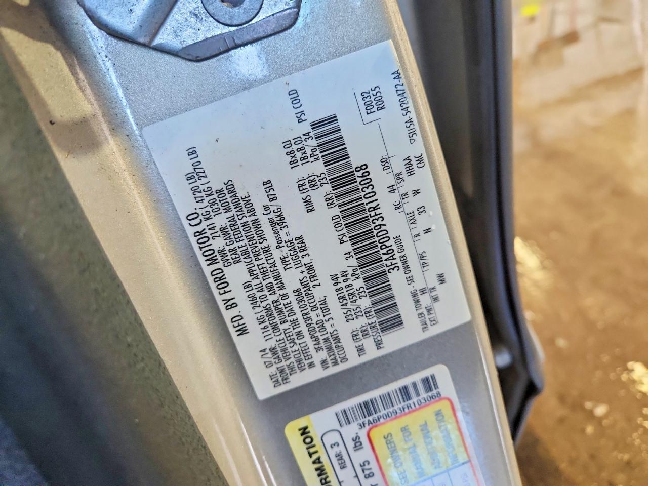 Ford Fusion Titanium