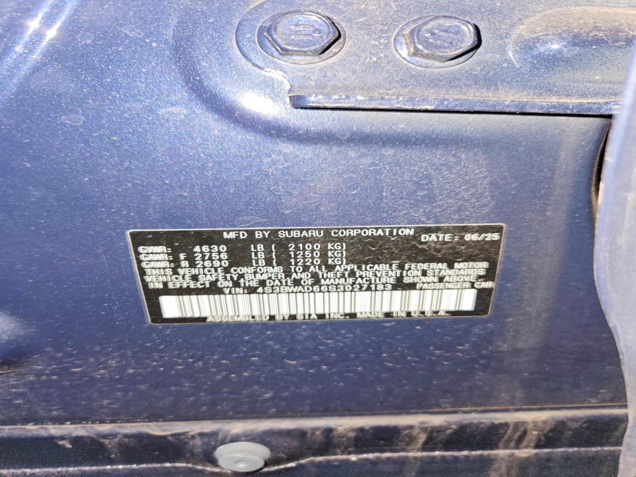Subaru Legacy Premium