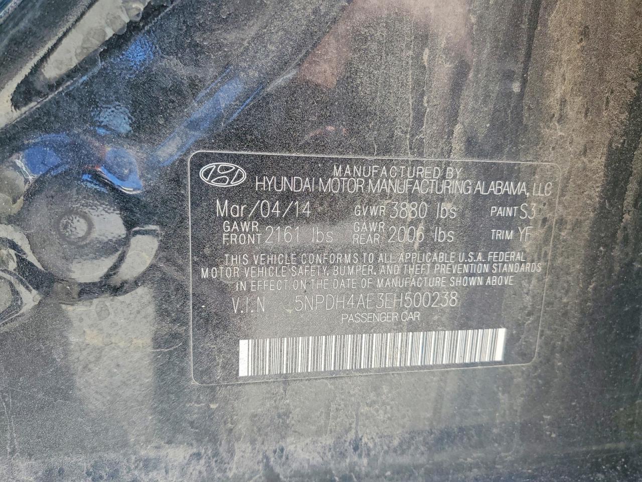 Hyundai ELANTRA Se
