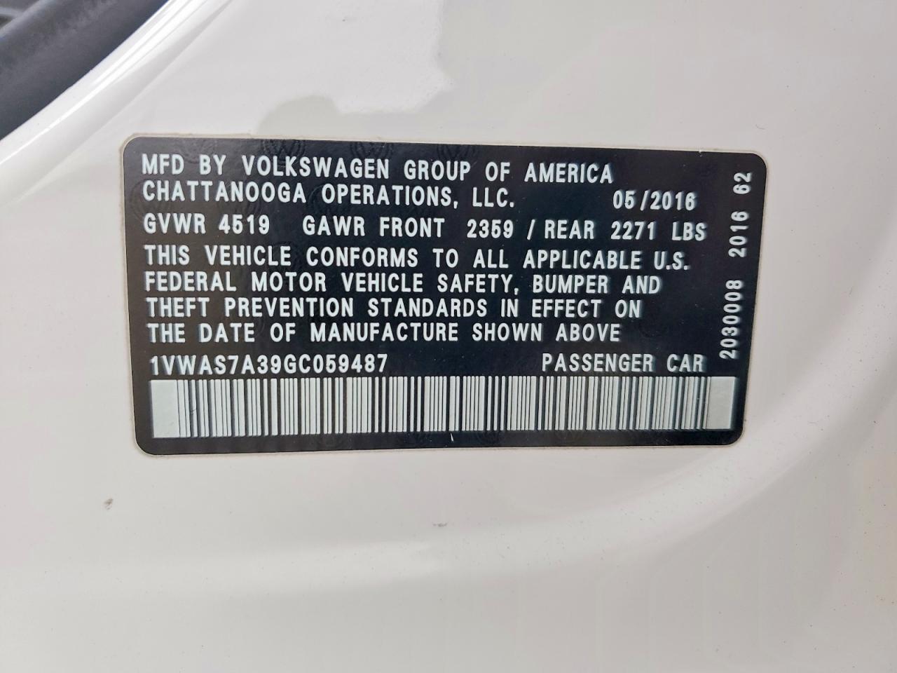 Volkswagen Passat S