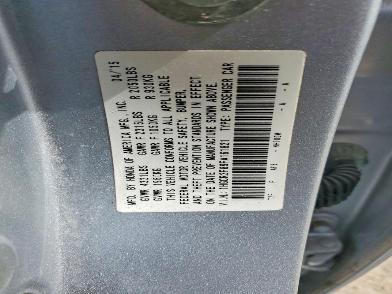 Honda Accord Exl