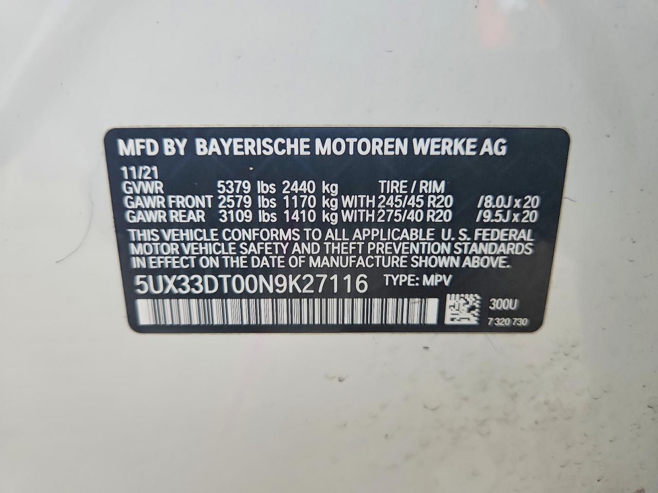 BMW X Series Xdrive30i