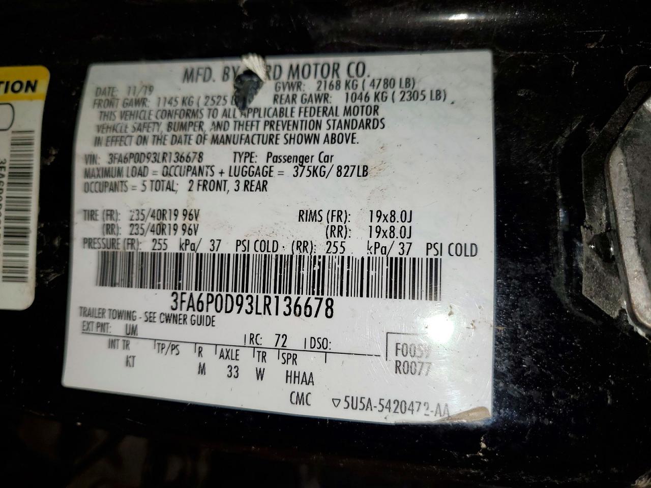 Ford Fusion Titanium