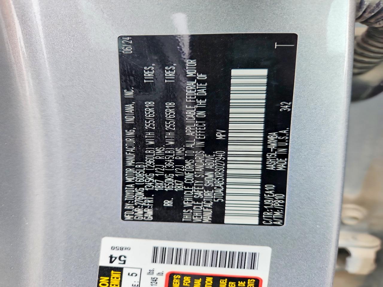 Toyota Grand High Xle