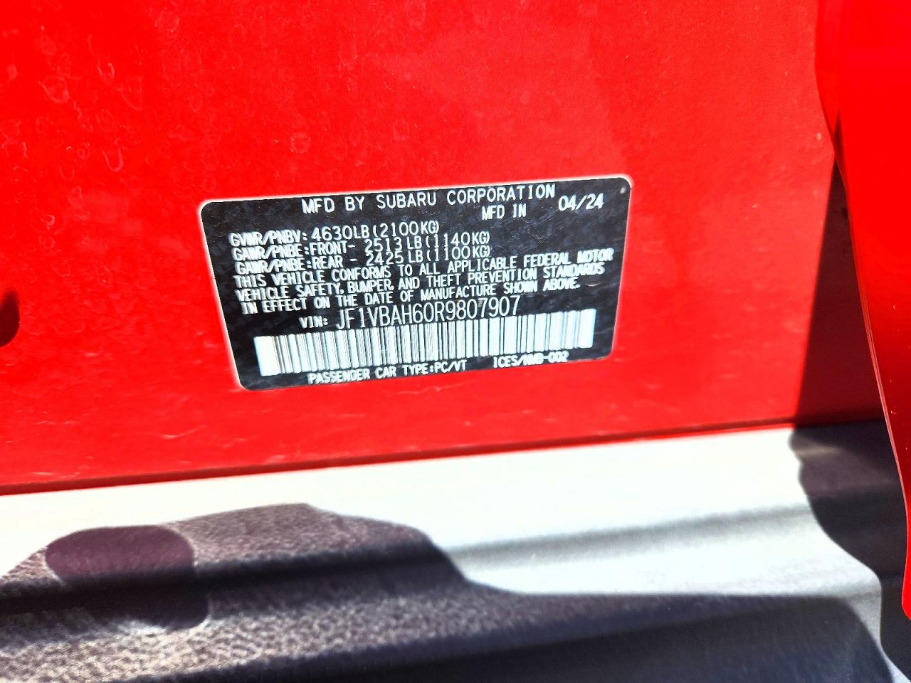 Subaru WRX Premium