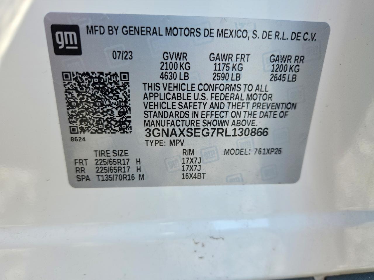 Chevrolet Equinox Ls