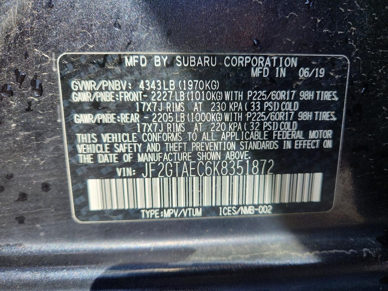 Subaru Crosstrek Premium
