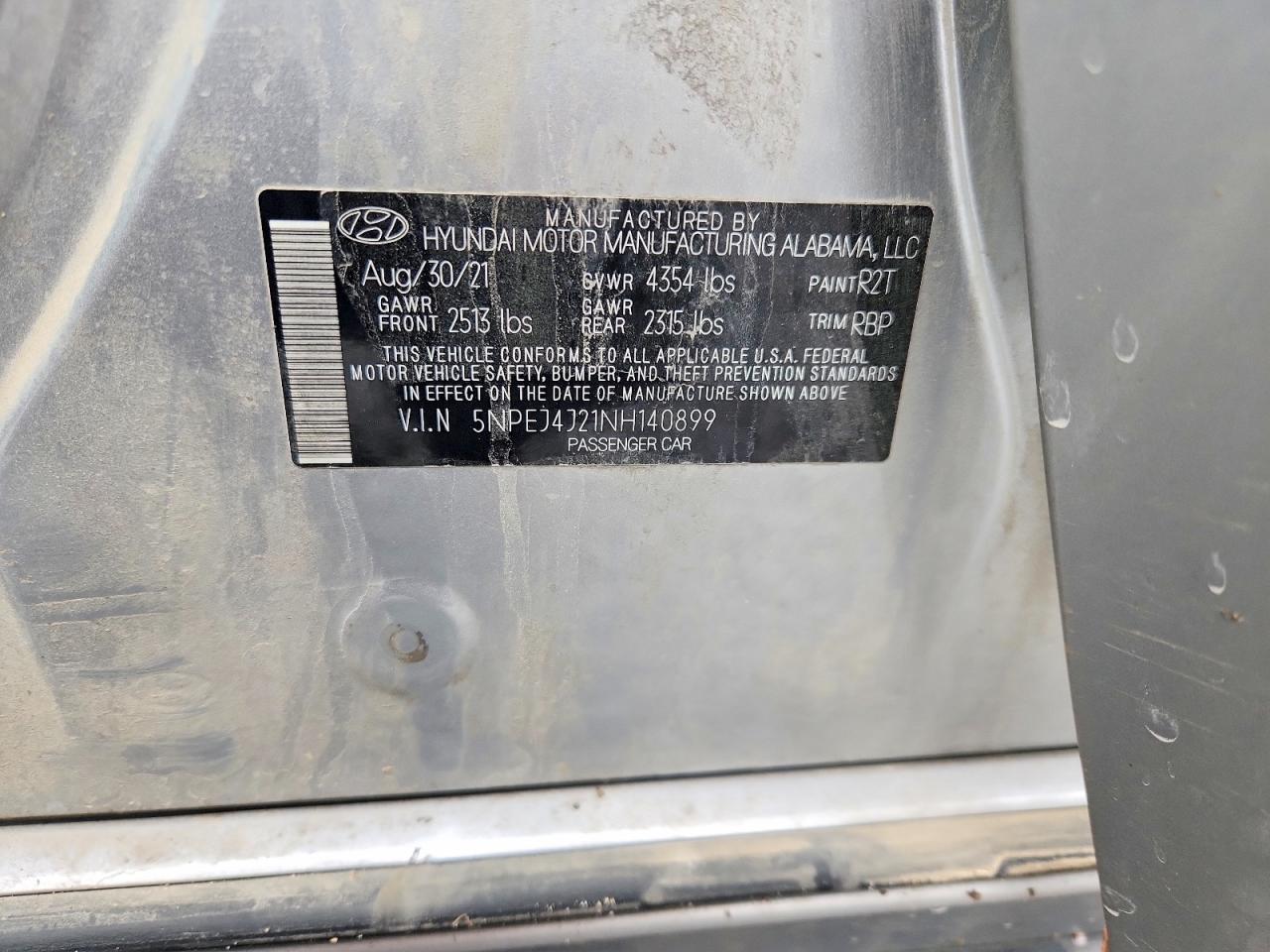 Hyundai SONATA Sel Plus
