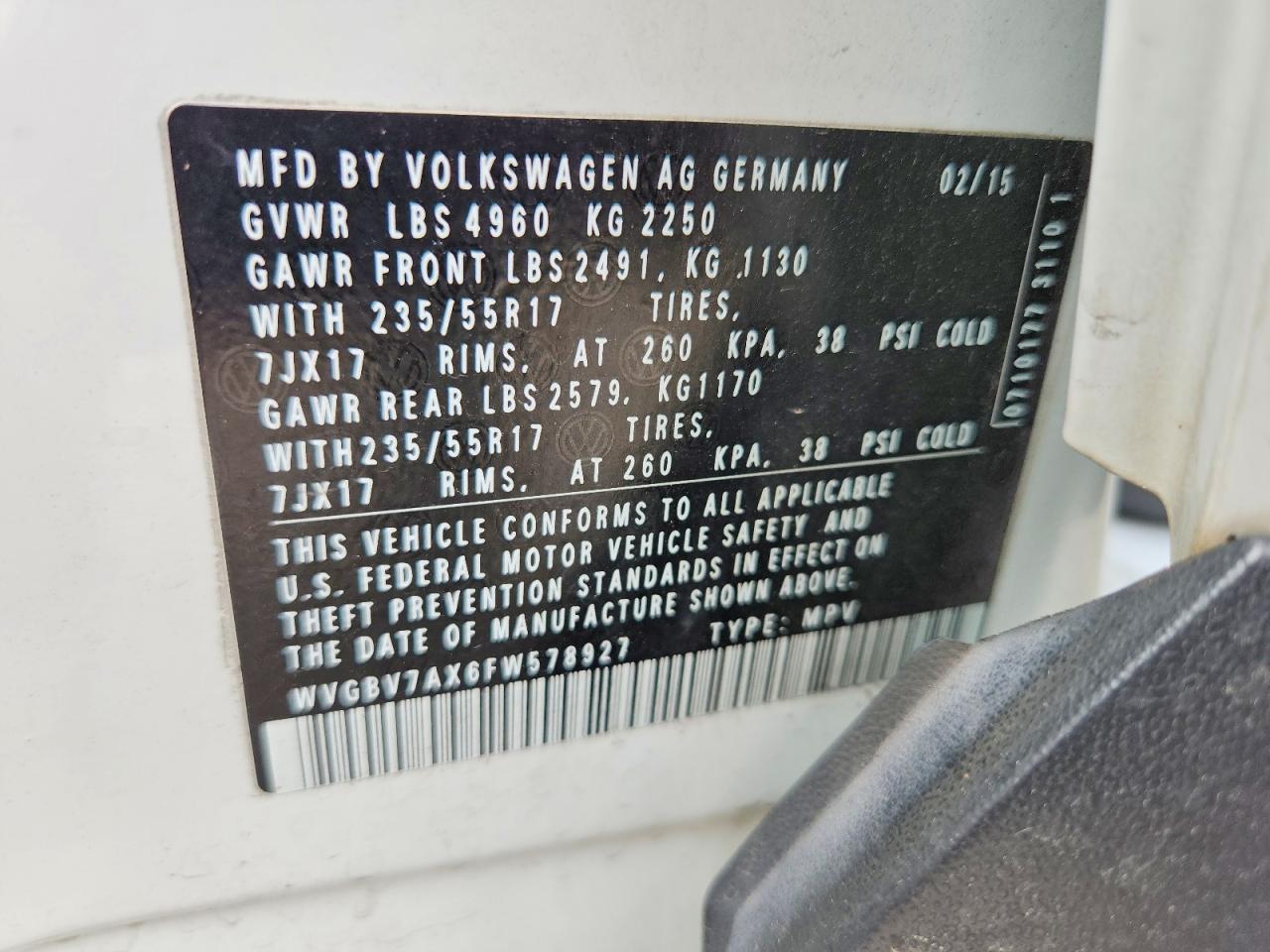 Volkswagen Tiguan S