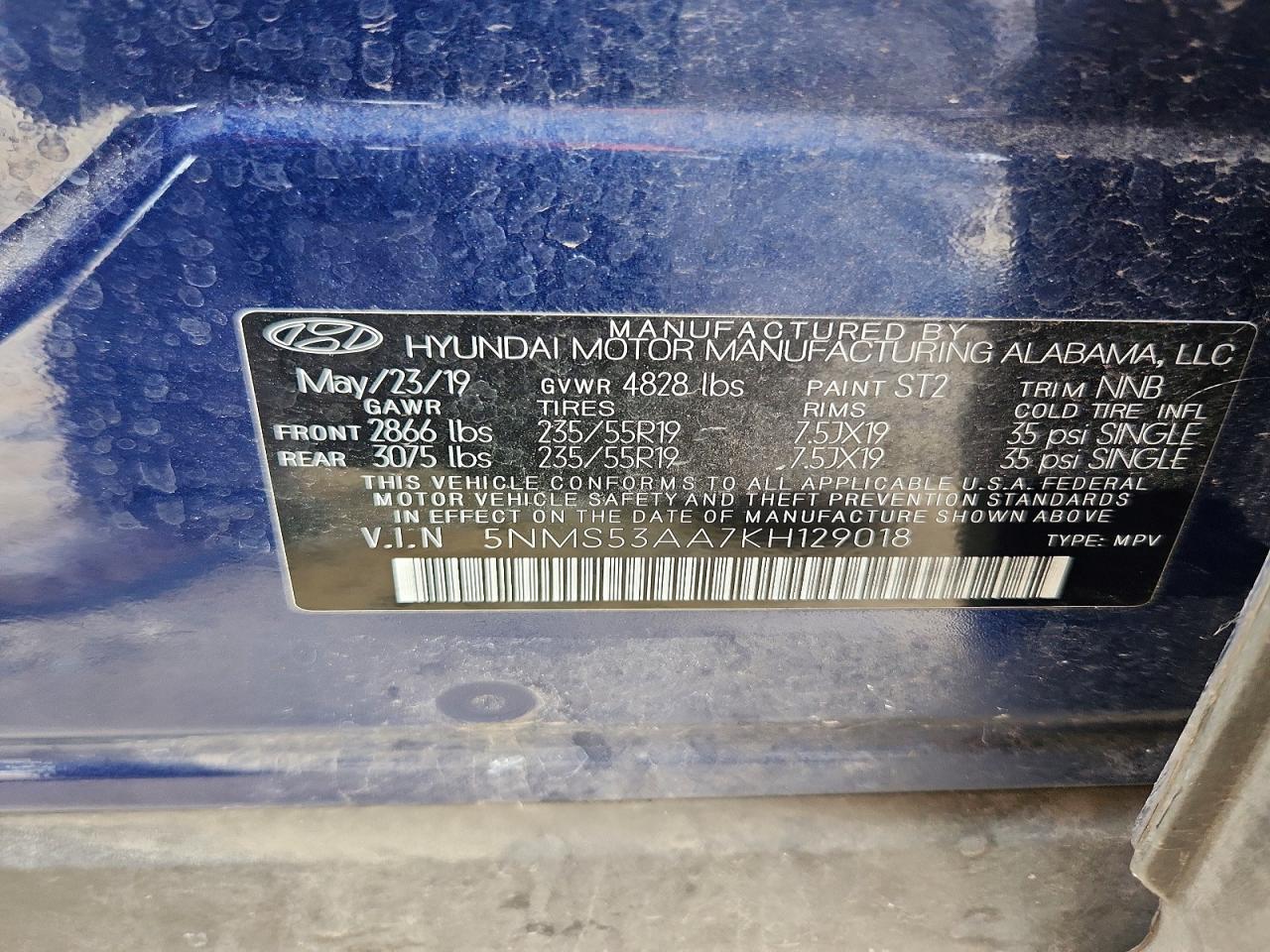 Hyundai SANTA FE Limited 2.0t