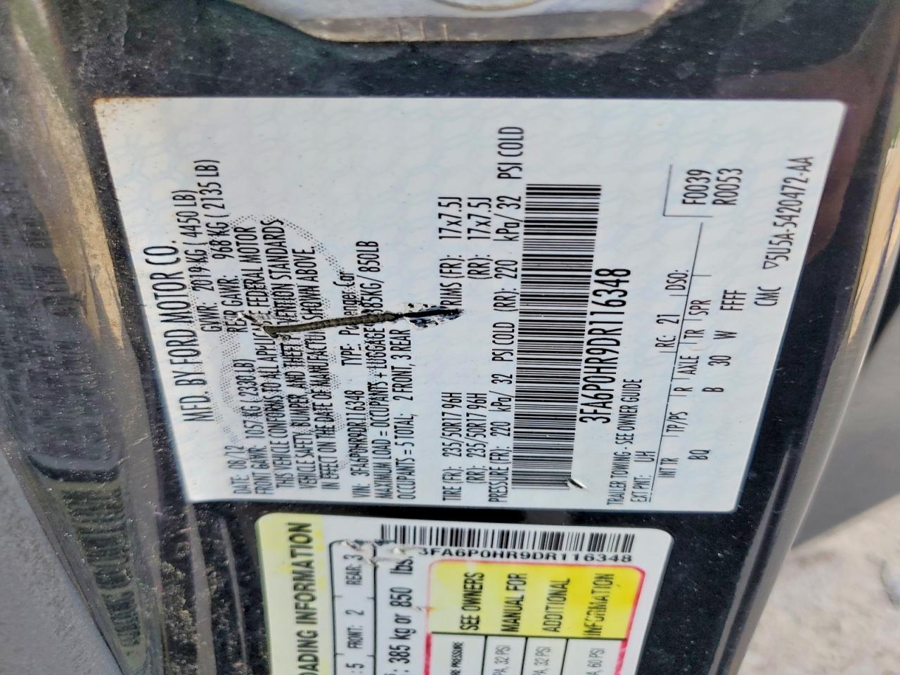 Ford Fusion Se