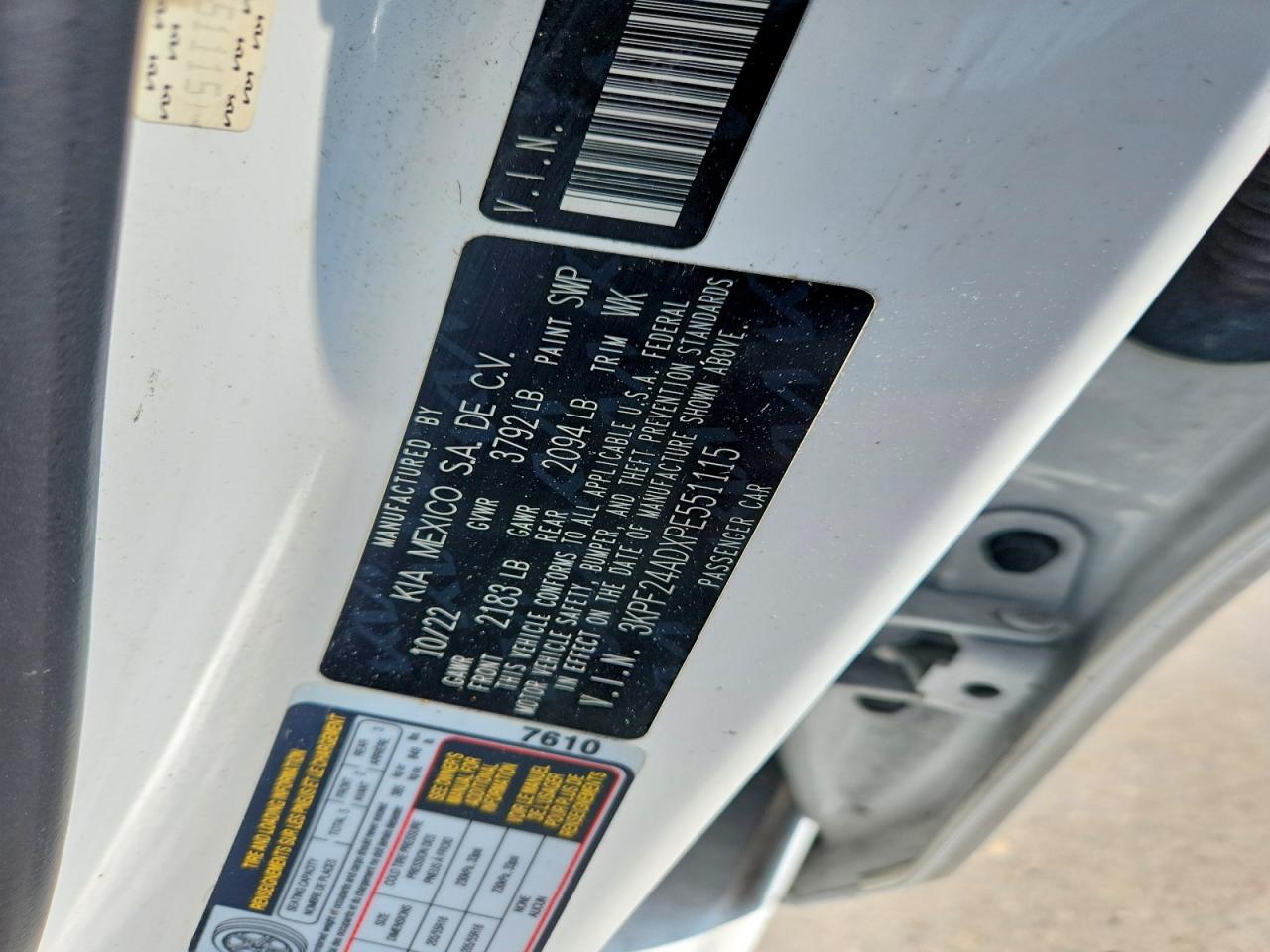 Kia Forte Lxs
