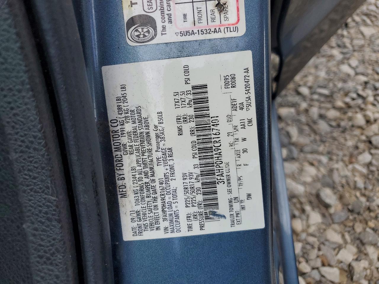Ford Fusion Se