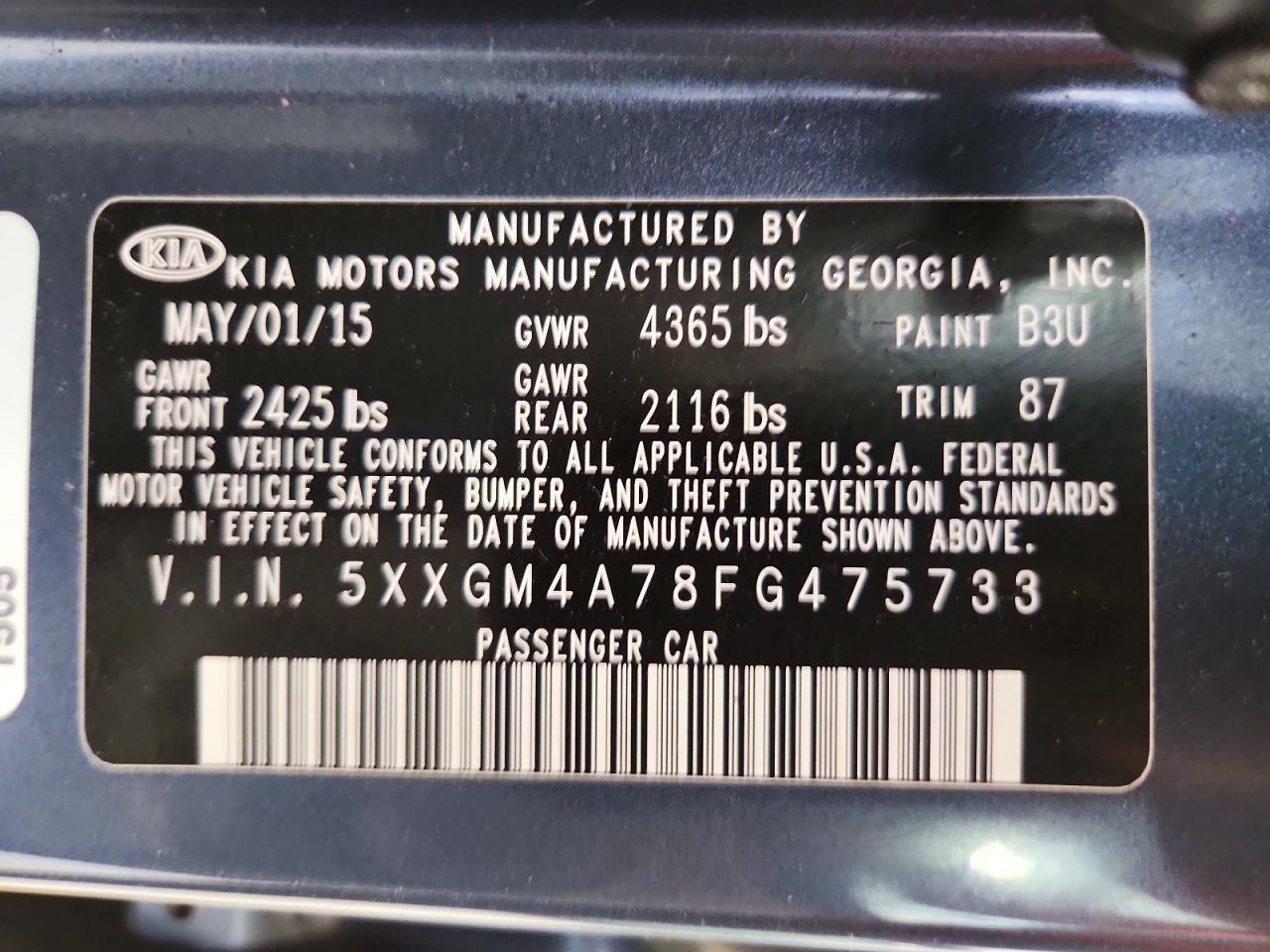 Kia Optima Lx