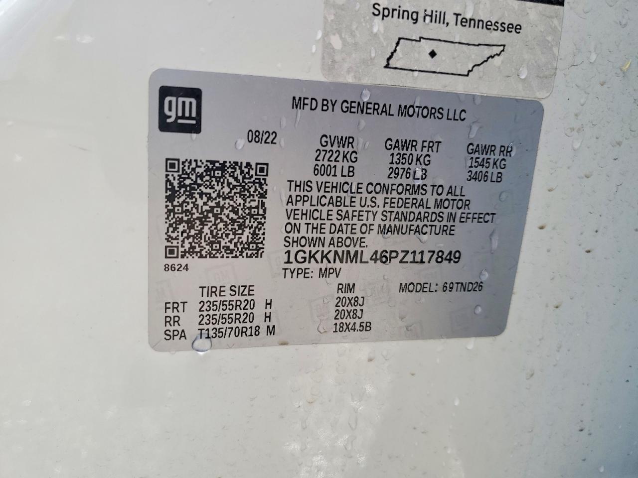 GMC Acadia Slt