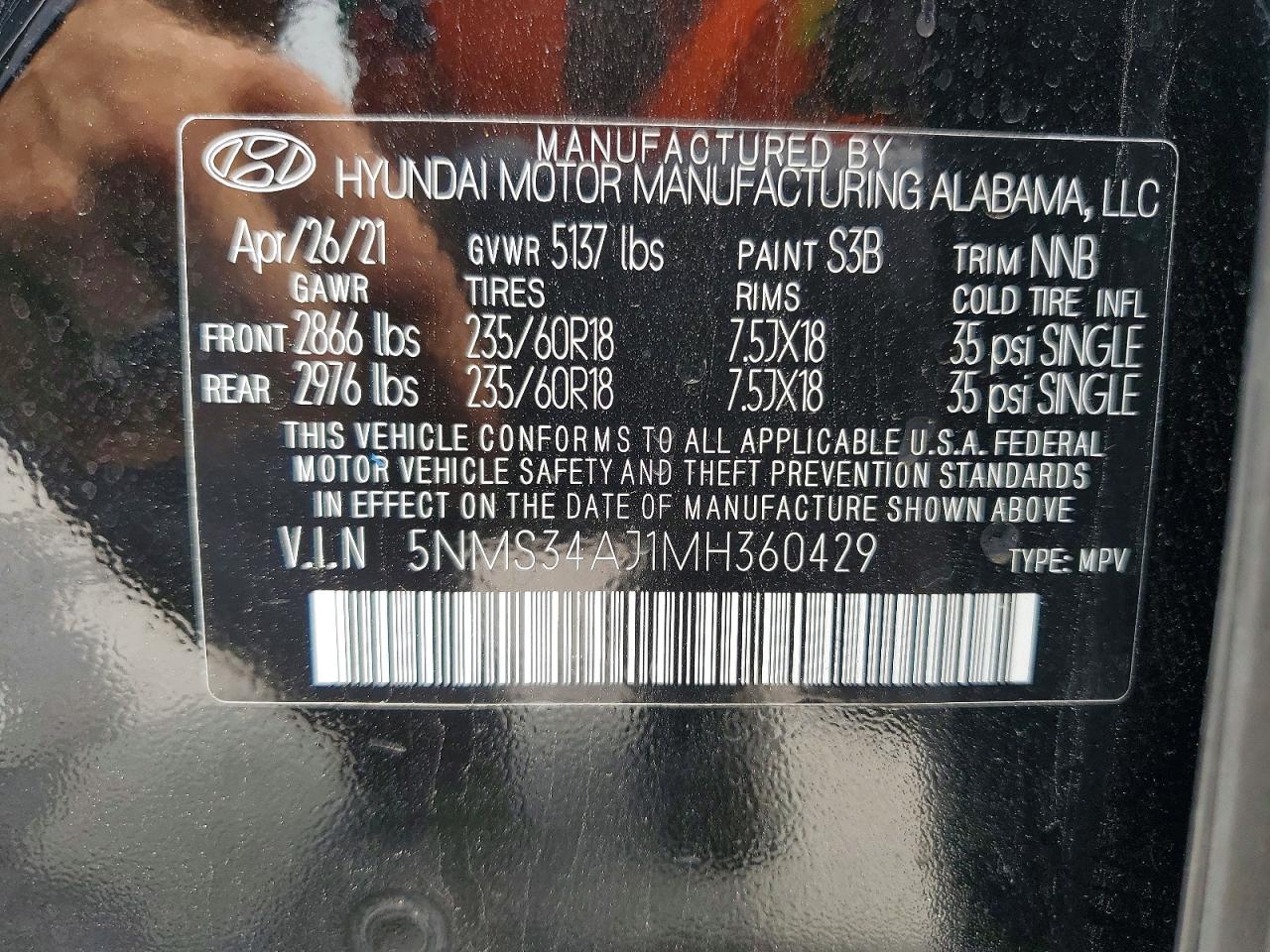 Hyundai SANTA FE Sel